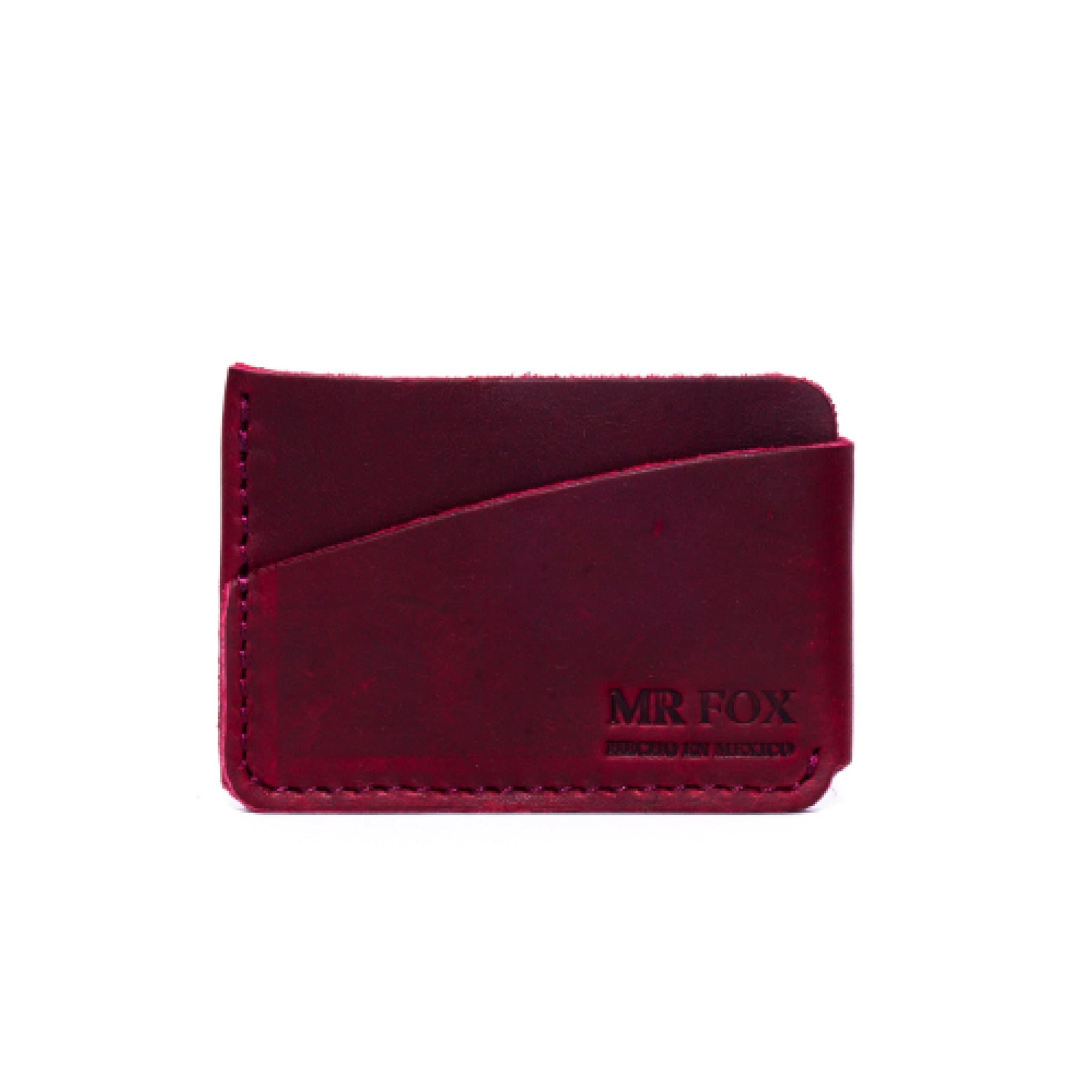 card holder vino mr fox leather accesories