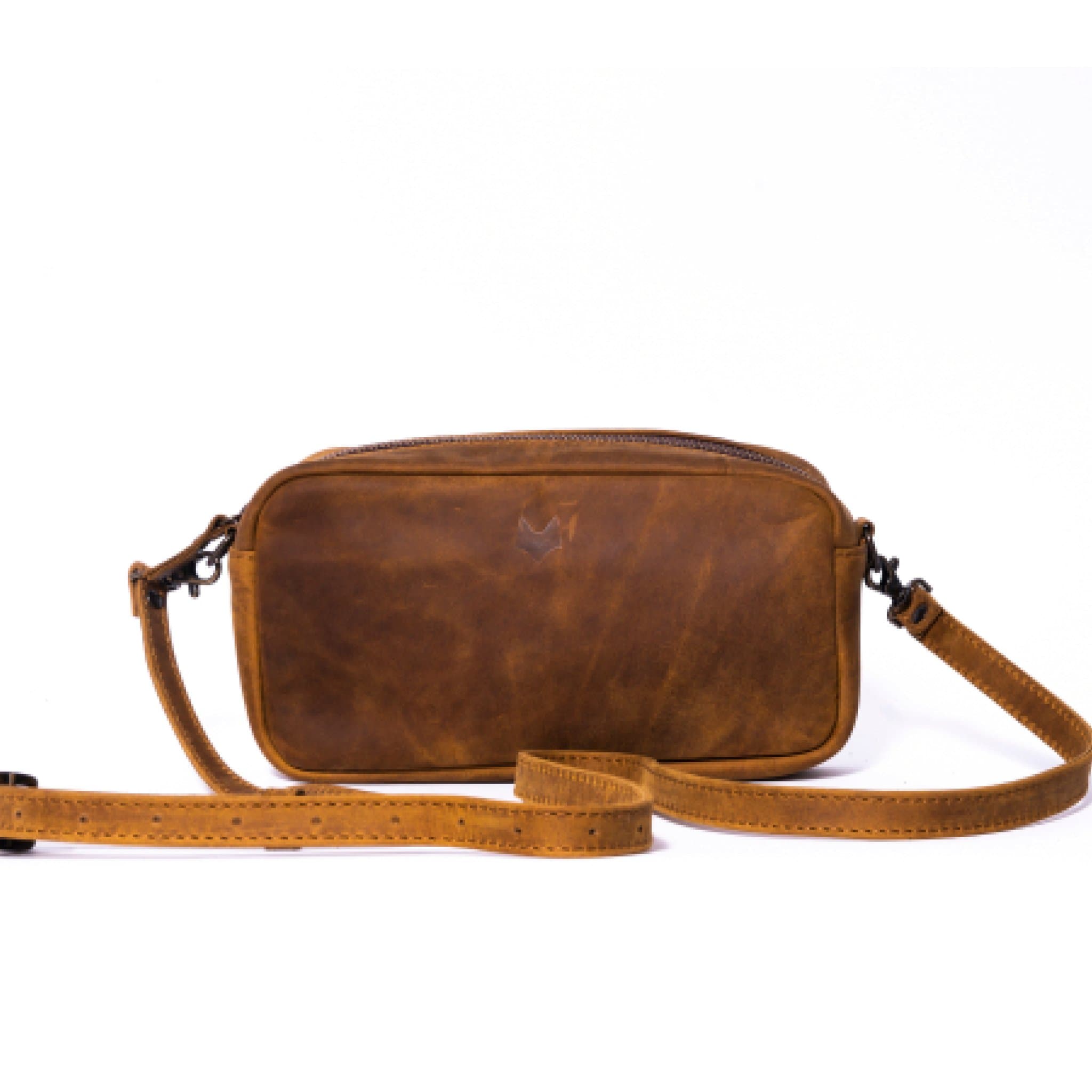 hand bag tobacco mr fox leather accesories